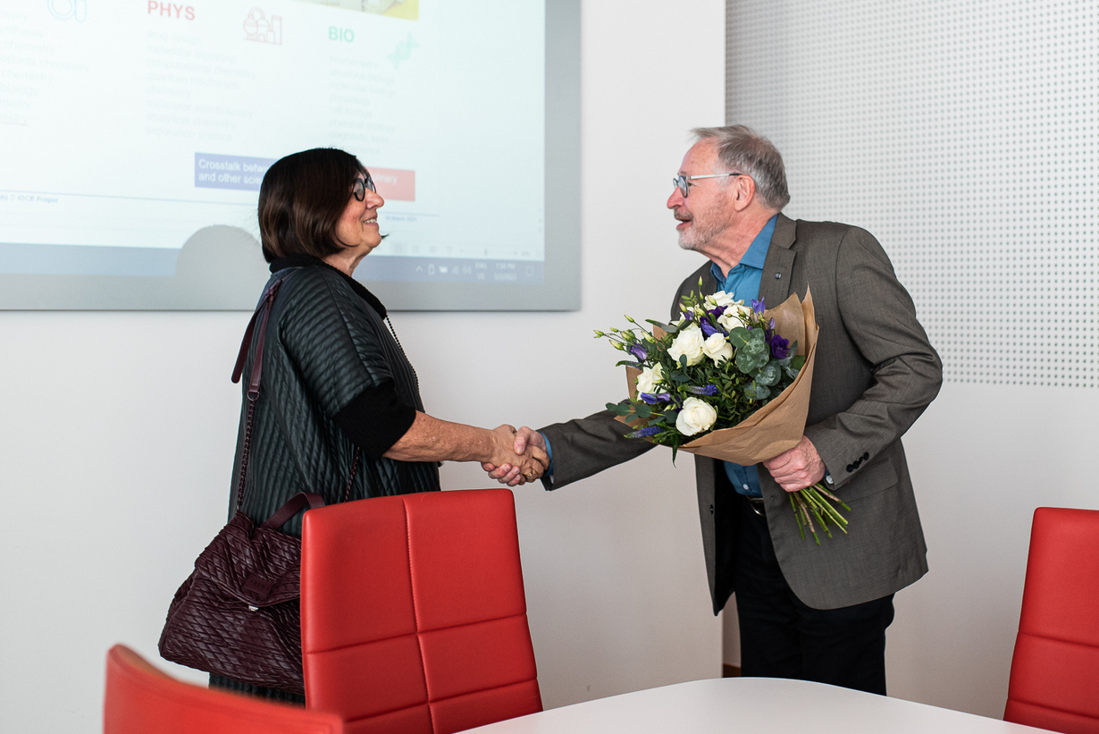 Israeli ambassador Anna Azari at IOCB Prague