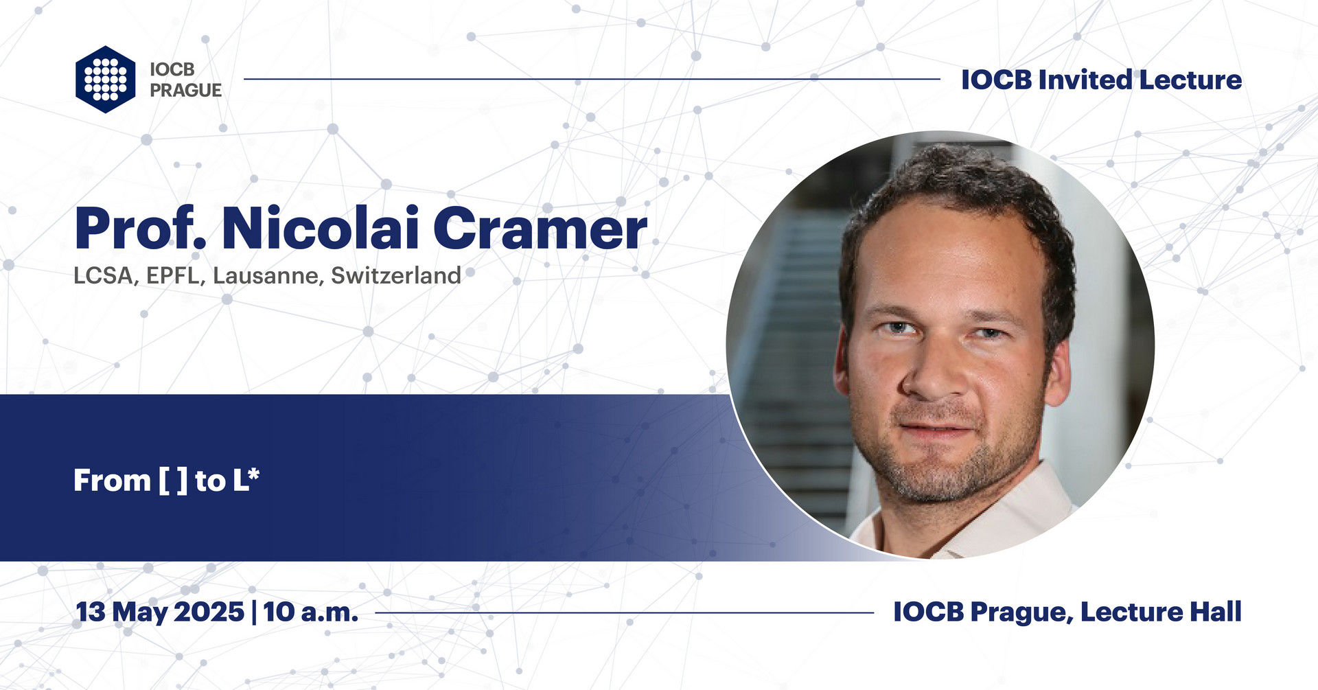 Invited Lecture – Nicolai Cramer