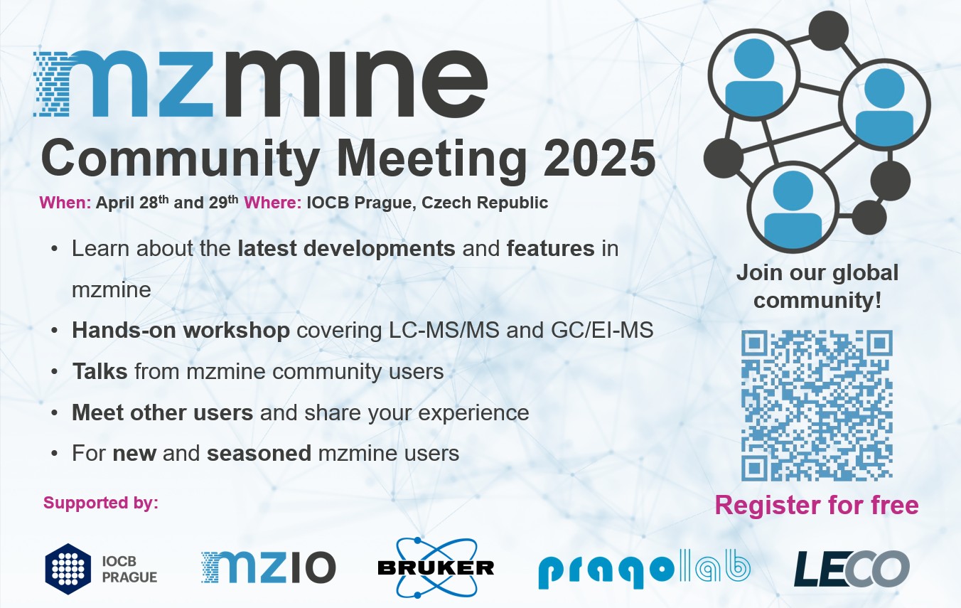 mzmine Community Meeting 2025